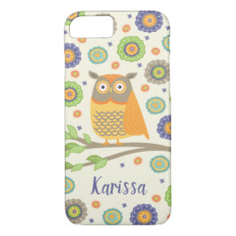 Niedlicher Owl Bird Case-Mate iPhone Hülle