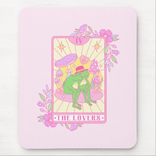 Niedlicher Paarfrosch - Die Liebenden Mousepad