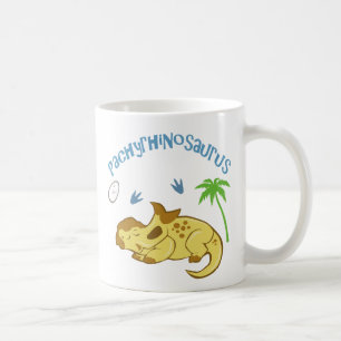 Niedlicher Pachyrhinosaurus Kaffeetasse