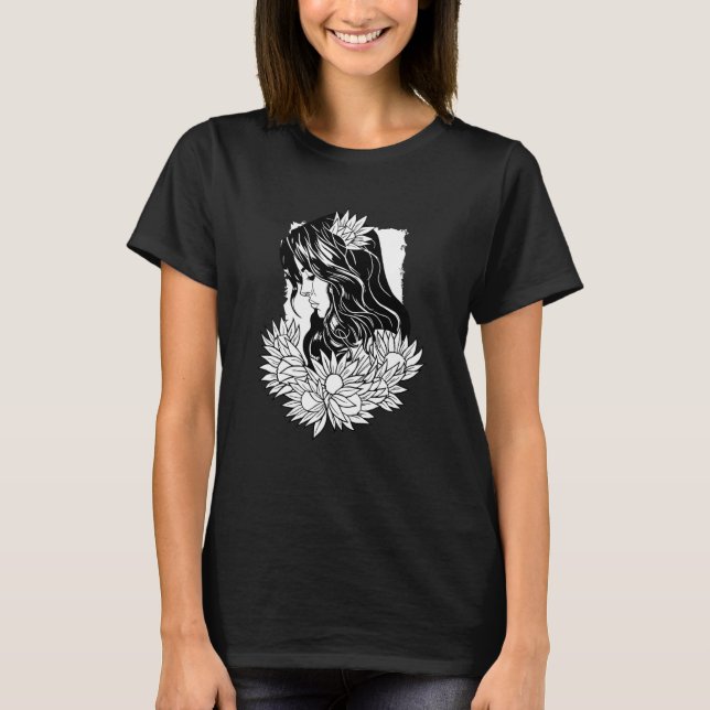 Niedlicher Paganismus Hexe Pagan Witchy Wiccan Wic T-Shirt (Vorderseite)