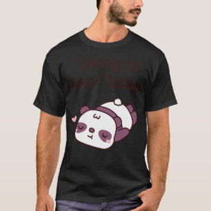 Niedlicher Panda-Bär, der es heute leicht nimmt T-Shirt