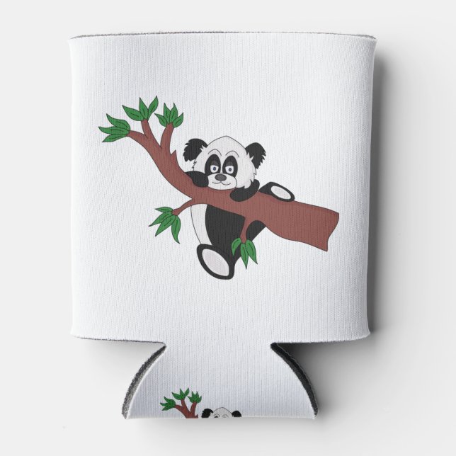 Niedlicher Panda-Bär Dosenkühler (Vorderseite)
