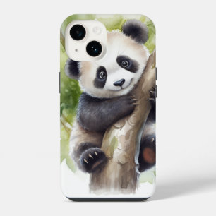 Niedlicher Panda-Bär im Baum iPhone 14 Hülle