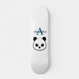 Niedlicher Panda-Bär - kundenspezifisches Monogram Skateboard