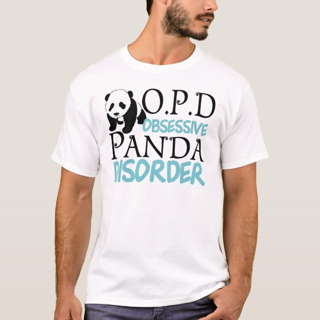 Niedlicher Panda-Bär T-Shirt (Vorderseite)