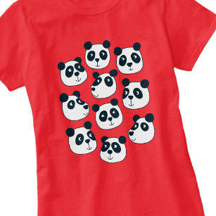 Niedlicher Panda-Bär T-Shirt