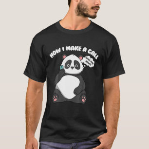 Niedlicher Panda-Bär T-Shirt