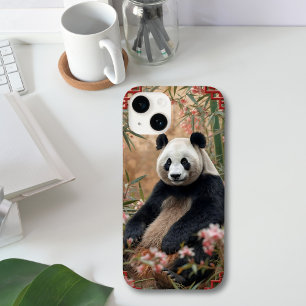Niedlicher Panda Bear Bamboo Art Case-Mate iPhone 14 Hülle