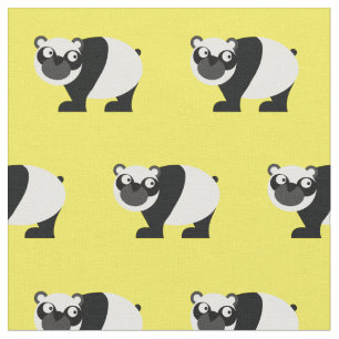 Niedlicher Panda Bear Kinderwagen Kinderzimmer gel Stoff