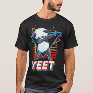 Niedlicher Panda dab Tanz lustig Dabbing Panda Bär T-Shirt