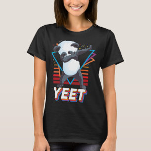 Niedlicher Panda dab Tanz lustig Dabbing Panda Bär T-Shirt