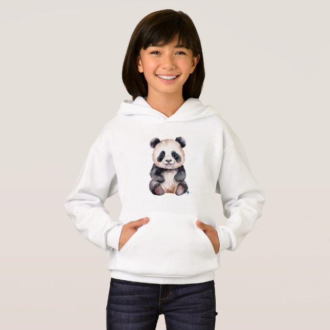 Niedlicher Panda Hoodie (Vorne ganz)