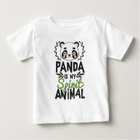 Niedlicher Panda ist mein Geist-Tierdruck