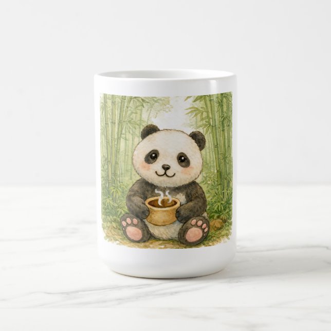 Niedlicher Panda Kaffeetasse (Mittel)