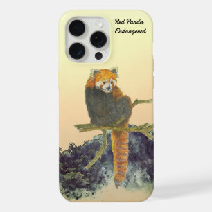 Niedlicher Panda mit Handfarbe iPhone 15 Pro Max Hülle