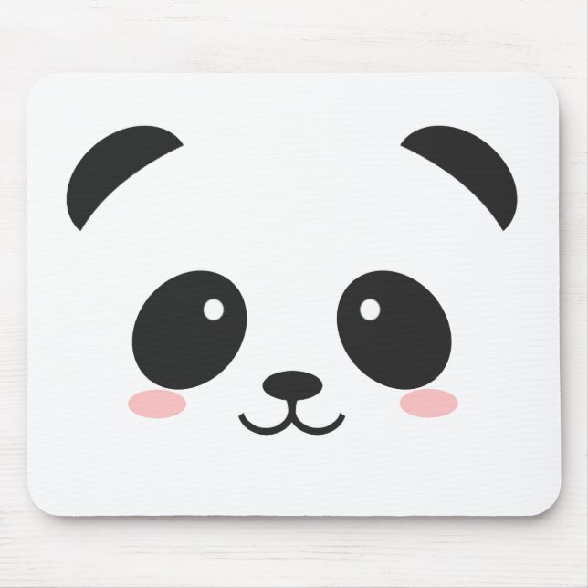 Niedlicher Panda Mousepad (Vorne)