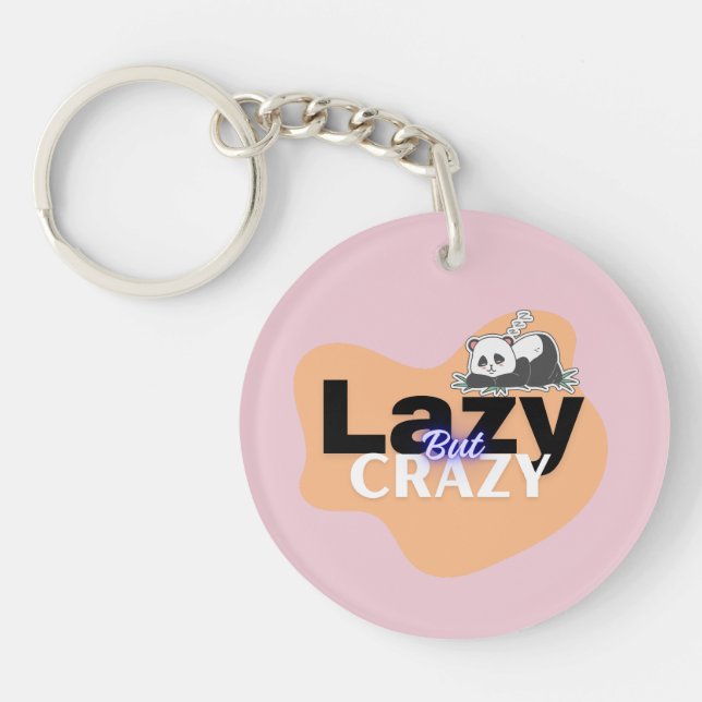 niedlicher Panda-Schlüsselanhänger Schlüsselanhänger (Vorderseite)