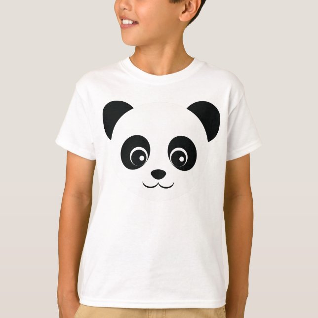 Niedlicher Panda-T - Shirt (Vorderseite)