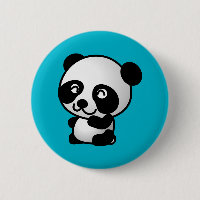 Niedlicher Pandabär aus Schwarz und Weiß
