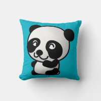 Niedlicher Pandabär aus Schwarz und Weiß