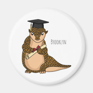 Niedlicher Pangolin-schließ-Cartoon Magnet