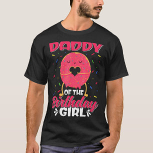 Niedlicher Papa der Geburtstagskarte Sweet Donut F T-Shirt