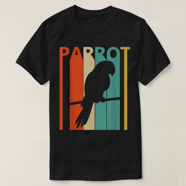 Niedlicher Papagei 1 T-Shirt (Design vorne)
