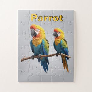 NIEDLICHER Papagei Puzzle