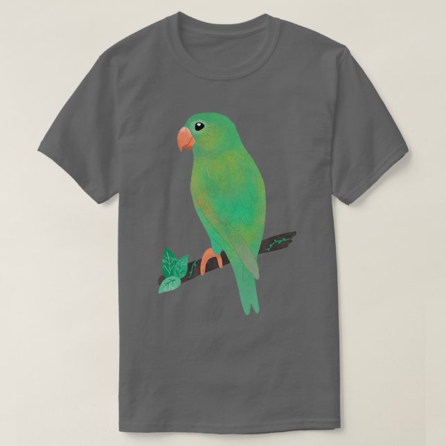Niedlicher Papagei T-Shirt (Design vorne)
