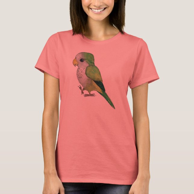Niedlicher Papagei T-Shirt (Vorderseite)