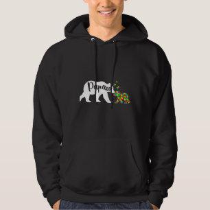 Niedlicher Papaw Bär Autismus Awareness Family Sup Hoodie