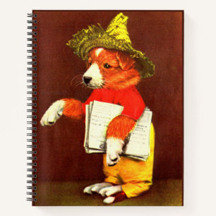 niedlicher Paperboy Notizbuch