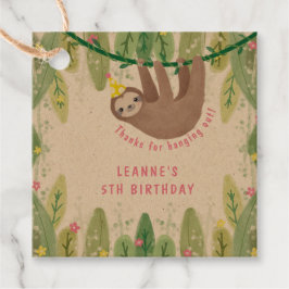 Niedlicher Party-Hutgelb Geburtstag Geschenkanhänger