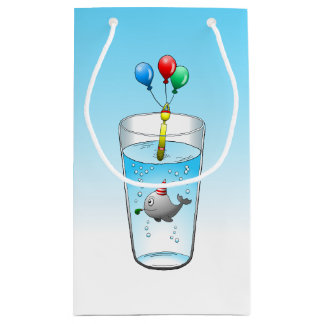 Niedlicher partybereiter Wal Kleine Geschenktüte