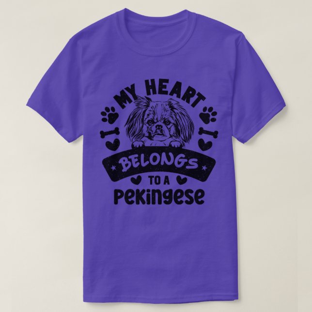 Niedlicher Pekingese T-Shirt (Design vorne)
