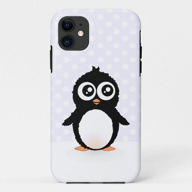 Niedlicher Penguin-Cartoon Case-Mate iPhone Hülle (Rückseite)
