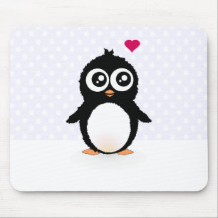 Niedlicher Penguin-Cartoon Mousepad
