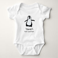 Niedlicher Penguin personalisiertes des Babys