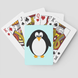 Niedlicher Penguin Spielkarten