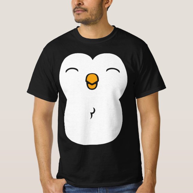 Niedlicher Penguin T-Shirt (Vorderseite)