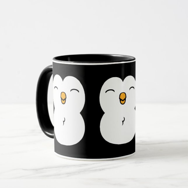 Niedlicher Penguin Tasse (Vorderseite Links)