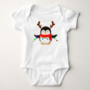 Niedlicher Penquin Baby Bodysuit Strampler