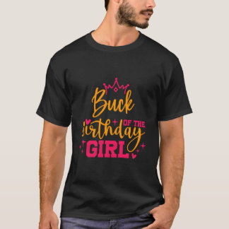 Niedlicher Personalisierter Buck des Geburtstagska T-Shirt