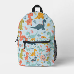 Niedlicher Personalisierter Dinosaurier-Backpack Bedruckter Rucksack