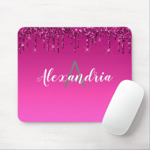 Niedlicher Personalisierter Glitzer Mousepad