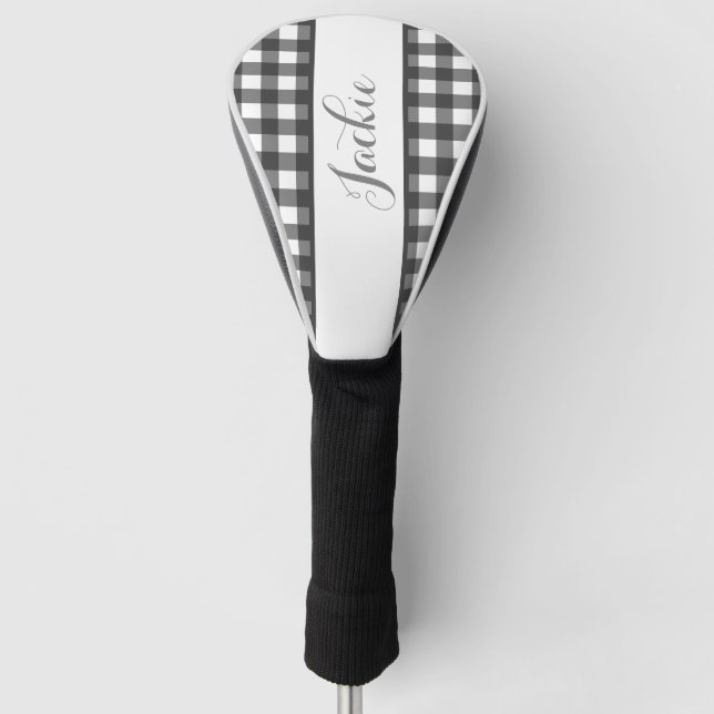 Niedlicher Personalisierter Golf Head Cover Headcover (Vorderseite)