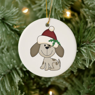 Niedlicher Personalisierter Hund Weihnachtsschmuck
