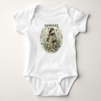Niedlicher personalisierter Name Baby Strampler