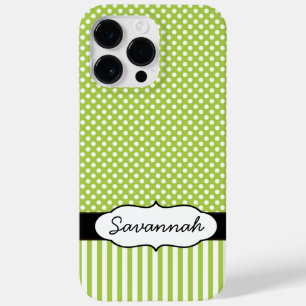 Niedlicher Personalisierter Peapod Limoner Streife Case-Mate iPhone Hülle