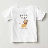 Niedlicher Personalisierter T - Shirt mit Löwe, de